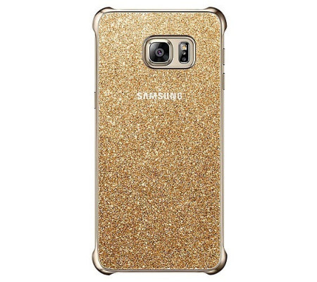 Cubierta Trasera Original Samsung Galaxy S6 Edge+ (EF-XG928C) Glitter