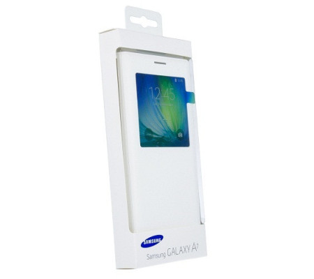 Funda S-View Original Samsung Galaxy A7 (EF-CA700B)