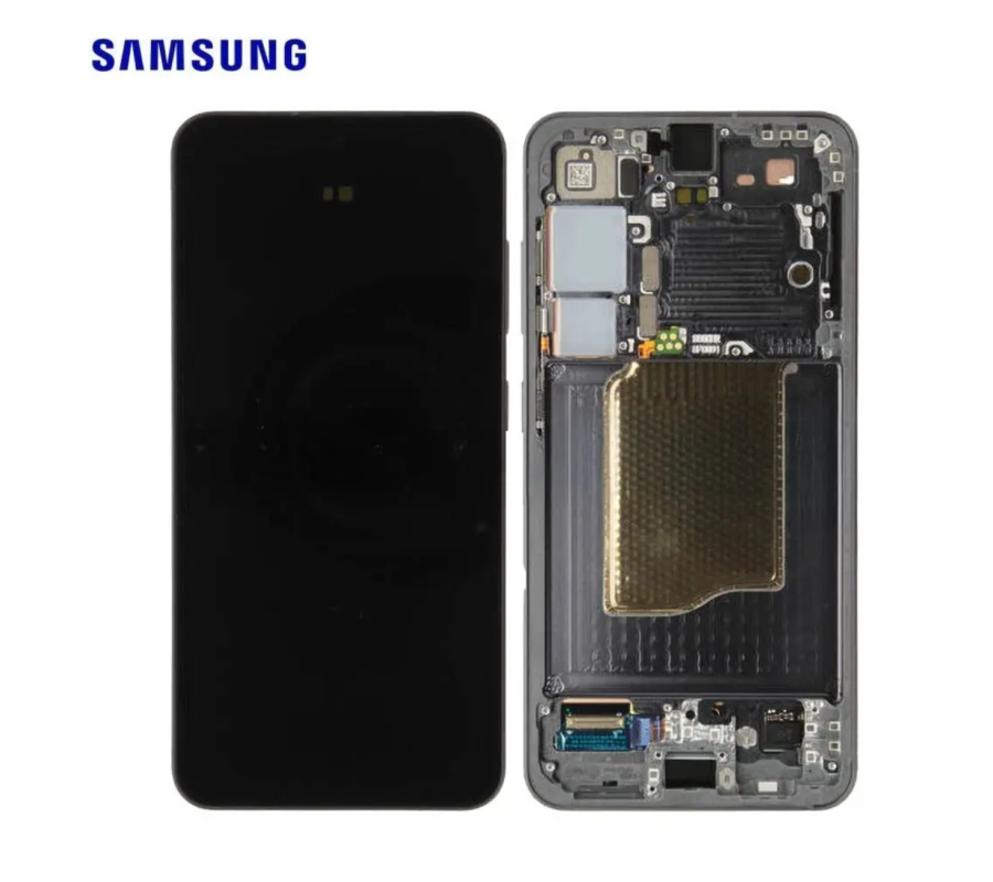 Pantalla completa original Samsung S25 ( SM-S931) con marco. Service Pack