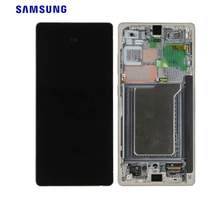 Pantalla completa original Samsung S25 Ultra ( SM-S938) con marco. Service Pack