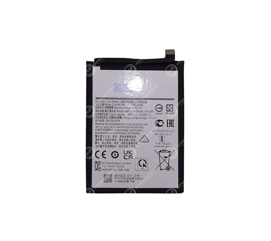 Bateria Samsung Galaxy A22 5G A226B (SCUD-WT-W1) Compatible
